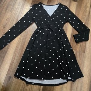 Black Polka Dot Dress